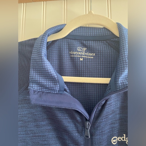 Vineyard Vines Edgartown Martha’s Vineyard Performance Quarter Zip Long Sleeve M - Picture 7 of 7